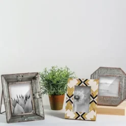 Fireplace Accessories-Kirkland's Home Distressed Fleur De Lis Three-Panel Fire Screen