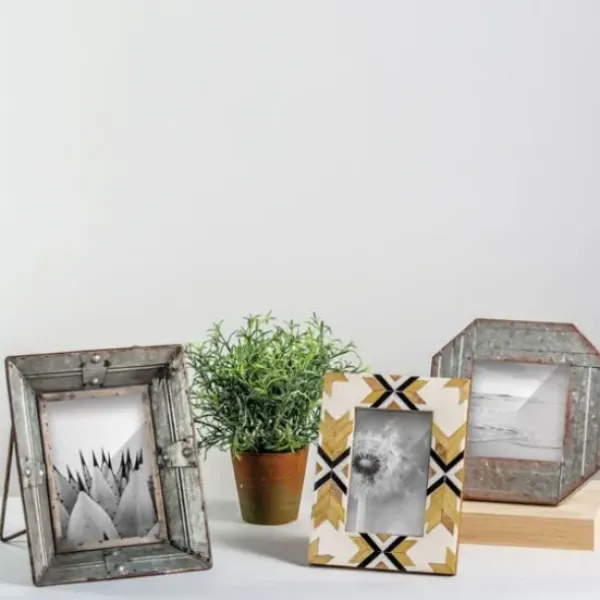 Fireplace Accessories-Kirkland's Home Distressed Fleur De Lis Three-Panel Fire Screen