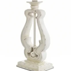 Table Lamps-Kirkland's Home Distressed French Farmhouse Table Lamp White
