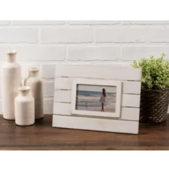 Picture Frames-Kirkland's Home Distressed Navy Farmhouse Frame, 8X10 Blue