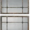 Decorative Mirrors-Kirkland's Home Distressed Slate Blue Wood Wall Mirrors, Set Of 2