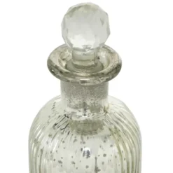 Vases-Kirkland's Home Distressed White And Beige Flat Vases, Set Of 2 Tan/White