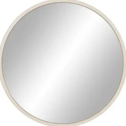 Decorative Mirrors-Kirkland's Home Distressed White Metal Wall Mirror