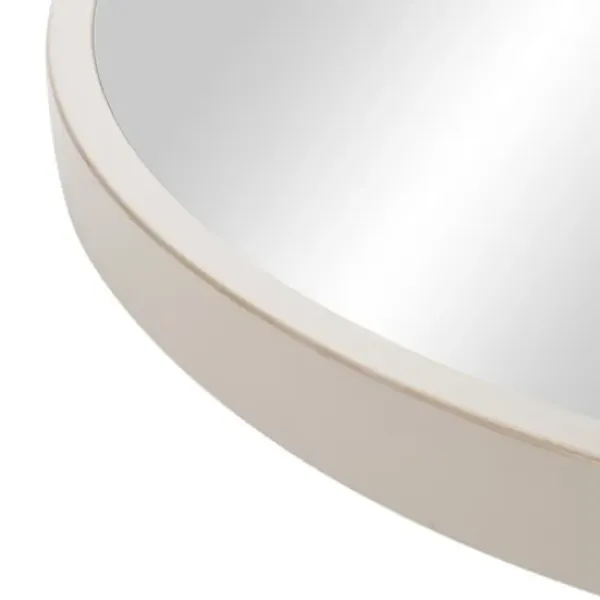Decorative Mirrors-Kirkland's Home Distressed White Metal Wall Mirror
