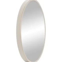 Decorative Mirrors-Kirkland's Home Distressed White Metal Wall Mirror