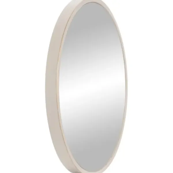 Decorative Mirrors-Kirkland's Home Distressed White Metal Wall Mirror