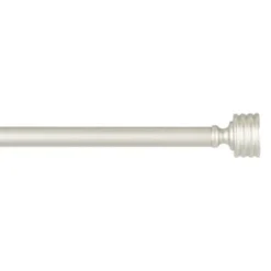 Curtain Rods & Hardware-Kirkland's Home Distressed White Napoleon Curtain Rod, 120 In.