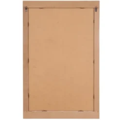 Decorative Mirrors-Kirkland's Home Distressed White Reclaimed Wood Wall Mirror