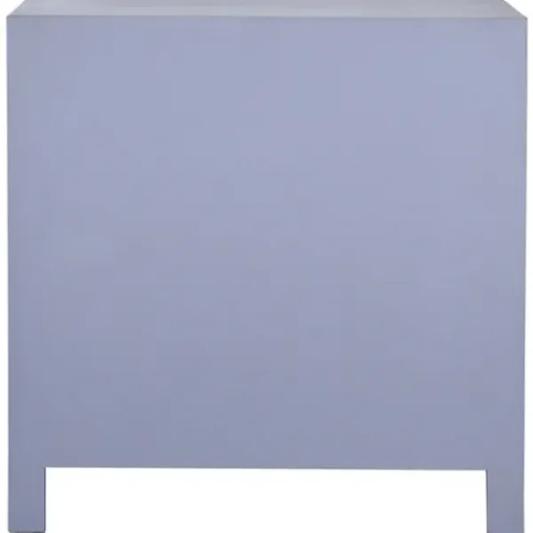 Cabinets & Sideboards-Kirkland's Home Distressed Wood 2-Door Cabinet Blue