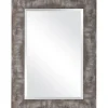Decorative Mirrors-Kirkland's Home Distressed Wood Grain Framed Mirror