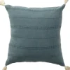 Pillows-Kirkland's Home Dobby Loomed Pillow Blue