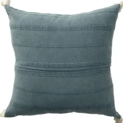 Pillows-Kirkland's Home Dobby Loomed Pillow Blue