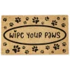 Doormats-Kirkland's Home Dogs Welcome People Tolerated Doormat Tan/Brown