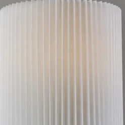Table Lamps-Kirkland's Home Dome Pleated Shade Table Lamp White