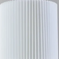 Table Lamps-Kirkland's Home Dome Pleated Shade Table Lamp White