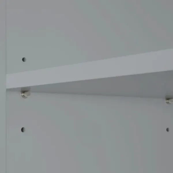 Bathroom Furniture-Kirkland's Home 2-Door Floor Cabinet Gray