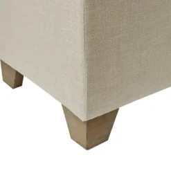 Benches & Ottomans-Kirkland's Home Double Opening Storage Bench Ivory