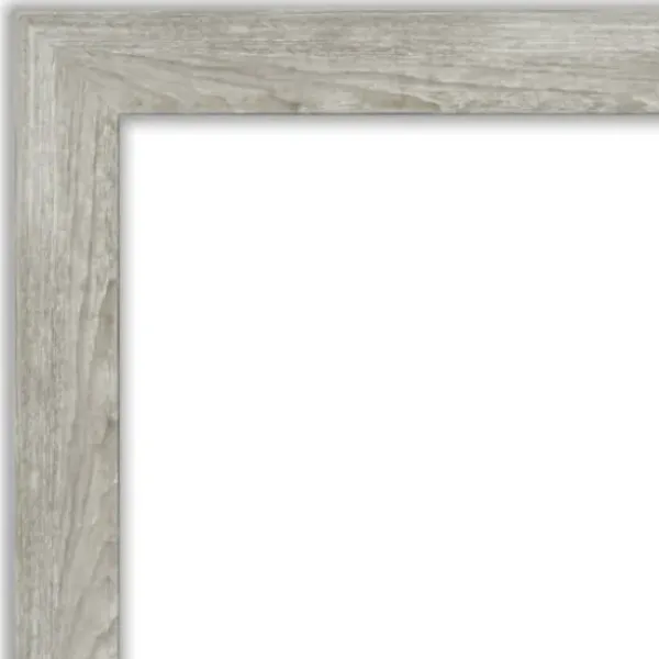 Decorative Mirrors-Kirkland's Home Dove Gray Scoop Frame Beveled Mirror, 22X26 In.