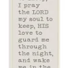 Wall Quotes & Signs-Kirkland's Home Down To Sleep Framed Giclee Canvas Art Print Black/Ivory