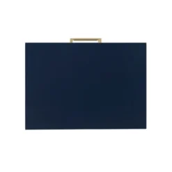Nightstands-Kirkland's Home 2-Drawer Nightstand With Gold Hardware Blue