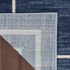 Outdoor Rugs-Kirkland's Home Draya Indoor/Outdoor Area Rug, 5X7 Blue