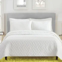 Bedspreads & Coverlets-Kirkland's Home Dream Weaver 3-Pc. King Coverlet Set White