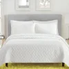 Bedspreads & Coverlets-Kirkland's Home Dream Weaver 3-Pc. Queen Coverlet Set White