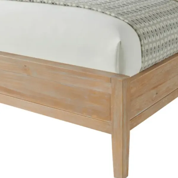 Beds & Headboards-Kirkland's Home Duke Double Driftwood Pine 5-Pc. King Bedroom Set Tan