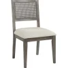 Dining Chairs-Kirkland's Home Dusty Gray Cane Back 2-Pc. Dining Chair Set White