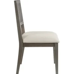 Dining Chairs-Kirkland's Home Dusty Gray Cane Back 2-Pc. Dining Chair Set White