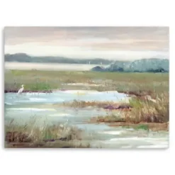 Canvas Art-Kirkland's Home Early Morning Magic Giclee Canvas Print, 48X36 In. Green/Tan