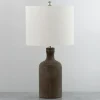 Table Lamps-Kirkland's Home Easton Brown Bottle Table Lamp Ivory