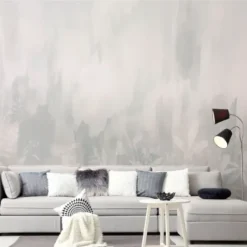 Wall Murals & Wall Decals-Kirkland's Home Eden Peel And Stick Wall Mural Gray