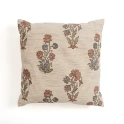Pillows-Kirkland's Home Eden Vintage Floral Pillow Tan/Multi