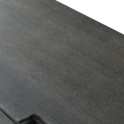 Cabinets & Sideboards-Kirkland's Home Eleanora Wood 4-Door Sideboard Gray