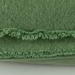 Pillows-Kirkland's Home Embroidered Botanical Pillow Green