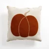 Pillows-Kirkland's Home Embroidered Pumpkin Pillow Orange