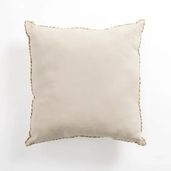 Pillows-Kirkland's Home Embroidered Pumpkin Pillow Orange