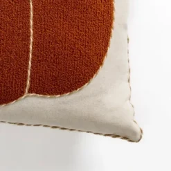 Pillows-Kirkland's Home Embroidered Pumpkin Pillow Orange