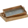 Decorative Trays-Kirkland's Home En Glammed Mirror Decorative Tray Gold