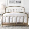 Beds & Headboards-Kirkland's Home En Sun Vintage Arch Full Bed Frame Gold