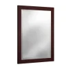 Framed Mirrors-Kirkland's Home Espresso Beveled Vanity Mirror Brown