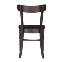 Accent Chairs-Kirkland's Home Espresso Curved Plank 2-Pc. Accent Chair Set Brown