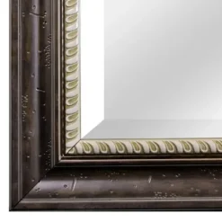 Full Length & Floor Mirrors-Kirkland's Home Espresso Framed Leaner Mirror