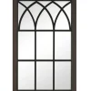 Decorative Mirrors-Kirkland's Home Espresso Grandview Arched Frame Wall Mirror Brown