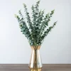 Arrangements & Greenery-Kirkland's Home Eucalyptus And Amber Glass Vase Arrangement Green