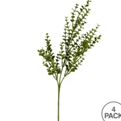 Stems & Bouquets-Kirkland's Home Eucalyptus Bushes, Set Of 4 Green