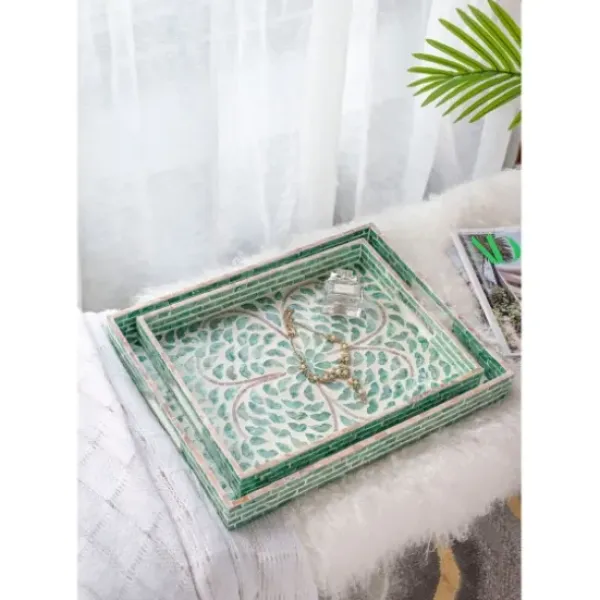 Decorative Trays-Kirkland's Home Evelyn Narrow Decorative Tray Black