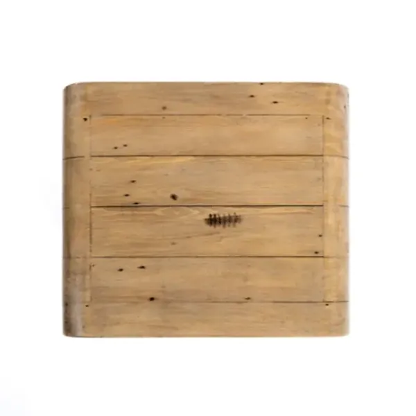 Accent & End Tables-Kirkland's Home Everson Wood Side Table Tan