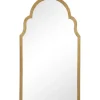 Decorative Mirrors-Kirkland's Home Ezra Gold Leaf Arched Mirror